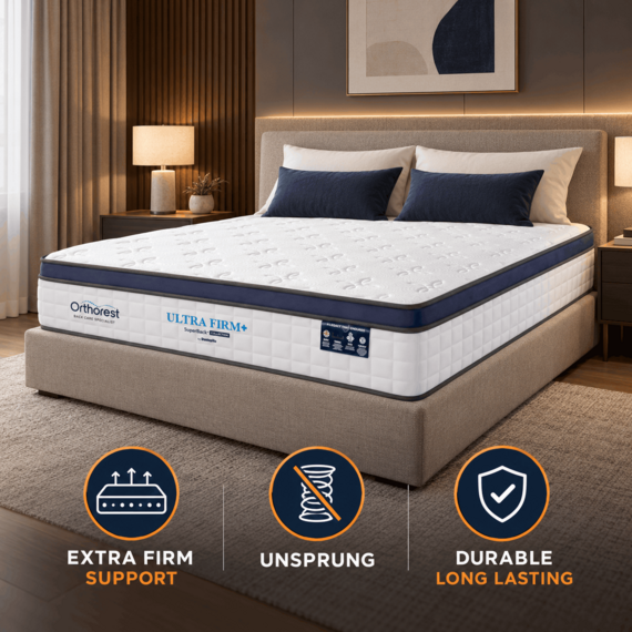 [New Launch] Orthorest SuperBack Ultra Firm+ Mattress